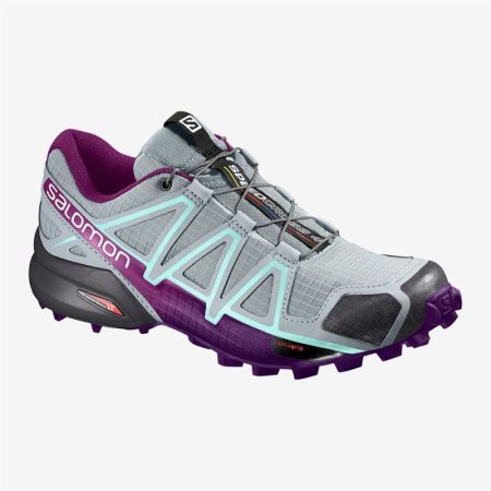 Salomon SPEEDCROSS 4 W Womens Running Shoes Grey UK STOG